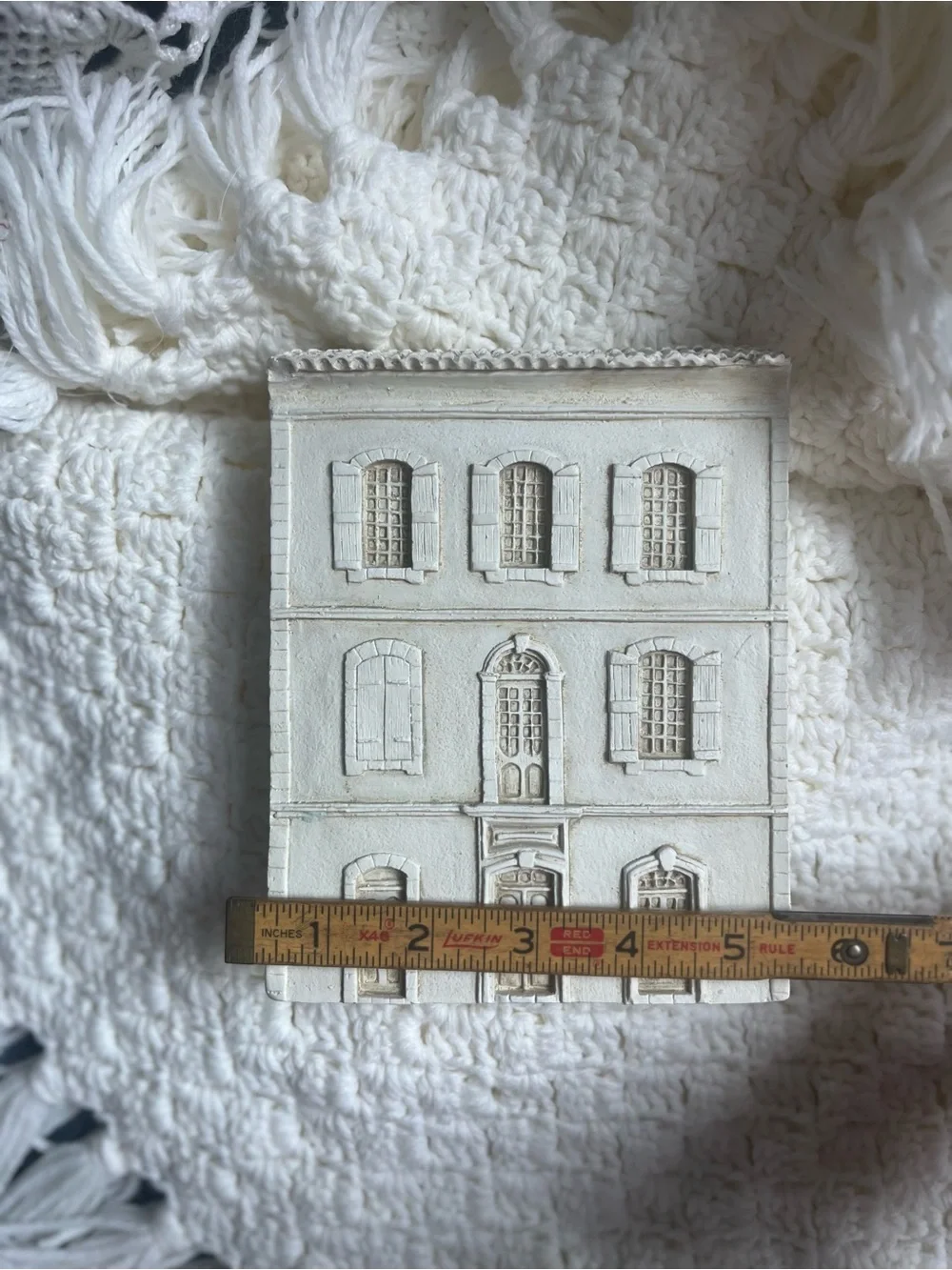 House Parts Antiqued Townhomes Building Plaque